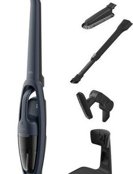 AEG Akku-Hand-und Stielstaubsauger CLEAN 5000 Akku-Staubsauger (AS52CB18DB), beutellos, 2in1, leise 79 dB(A), 58% Recyclingkunststoff, bis zu 45 Min. Laufzeit