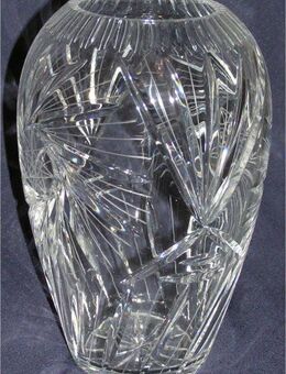 Kristallvase, ausgezeichneter Zustand, Höhe 25 cm, Gewicht 2,7 kg - Hamburg Wandsbek