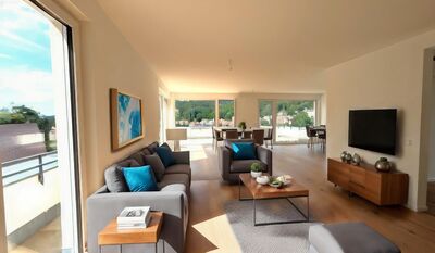 Exklusives Wohnen in Baden-Baden - großzügige Penthouse-Wohnung mit umlaufenden Balkon.