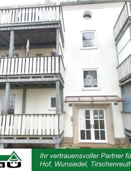 Helle 2-Zimmer-Wohnung im Erdgeschoss mit Balkon - Schönwald (Bayern)