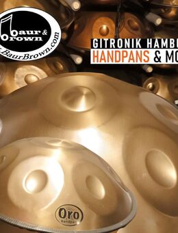 BAUR & BROWN Oro Edelstahl Handpan 10 (9+1) | D-Kurd, 10 Töne - Hamburg