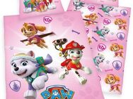PAW PATROL Kinderbettwäsche Paw Patrol, Renforcé, 2 teilig, mit tollem Motiv