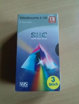 3 VHS Videokasetten E-180 - Hagen (Stadt der FernUniversität) Dahl