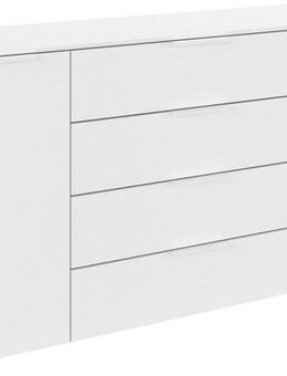 LeGer Home by Lena Gercke Kommode Kommode Sideboard Schubladenkommode SERINA eleganter Eyecatcher, mit 4 Schubkästen und 2 Türen sowie Metallgriffen MADE IN GERMANY