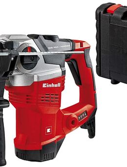 Einhell Bohrhammer TE-RH 38 E (1050 W, 9 J, Bohrleistung Ø 38 mm, SDS-Max-Aufnahme, Metall-Tiefenanschlag, Virbrationsdämpfung mit Andruckanzeige, Koffer) - Wuppertal