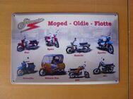 Metallschild / Blechschild – SIMSON Moped-Oldie-Flotte - Leverkusen