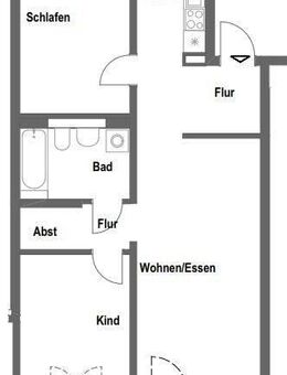3 Zimmer Herzobase- Wohnberechtigungsschien EK-Stufe 3 unabdingbar! - Herzogenaurach