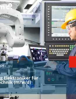 Ausbildung Elektroniker für Betriebstechnik (m/w/d) - Ulm