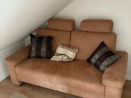 Sofa echt Leder wie neu (Np 1400€) - Kreuzau