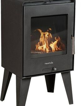 Kaminofen Heathus »K 59«, 6,5 kW, Zeitbrand, Kompakter Ofen mit Panorama Sichtscheibe