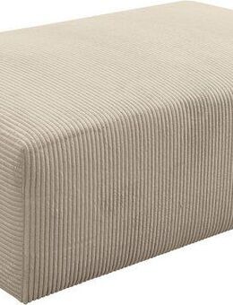 WERK2 Polsterhocker Zeus-XL, Curvy Trend Hocker mit urbaner Optik
