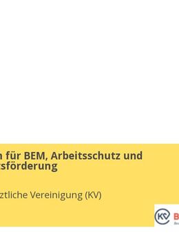 Spezialist:in für BEM, Arbeitsschutz und Gesundheitsförderung - Berlin