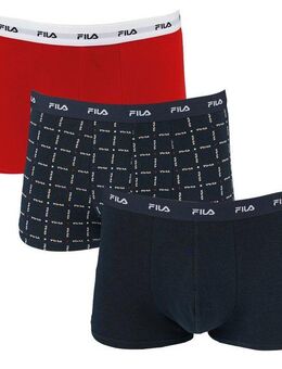 Fila Boxershorts MAN BOXER SHORTS (3er Pack) mit elastischem Logobund