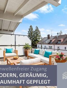 Hell, geräumig & bestens gepflegt | Schwellenfreier Zugang mit Lift | Pkw-Stellplatz uvm. - München