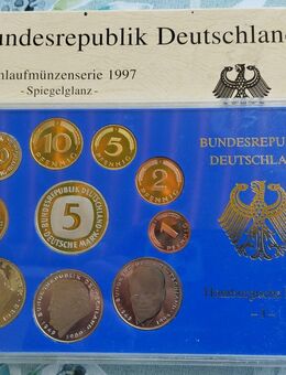Umlaufmünzenserie 1997 Bundesrepublik Deutschland -Spiegelglanz- - Bad Soden-Salmünster