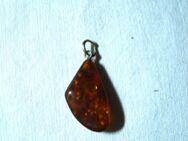 Kettenanhänger Bernstein 29 x 15mm. - Friedrichsdorf