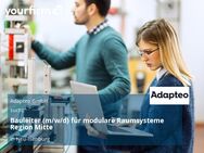 Bauleiter (m/w/d) für modulare Raumsysteme Region Mitte - Neu Isenburg