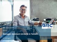 Manager Assistant (m/w/d) in Teilzeit - Ettlingen