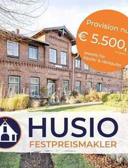 Charmanter Resthof mit drei Wohneinheiten, Ausbaupotential und 20.000 m2 Land - Groß Boden