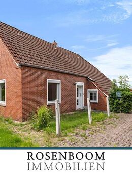 Ihlow: Naturnahes Landarbeiterhaus in Feldrandlage - Ihlow (Niedersachsen)