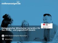 Pädagogischer Mitarbeiter (m/w/div.) für den Kinder- und Jugendtreff Zenetti - München