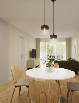 Praktische 3-Zimmer-Wohnung mit Balkon Richtung Mangfallkanal - Kolbermoor