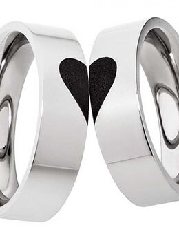 Partnerringe Edelstahl PE124 - Aholming
