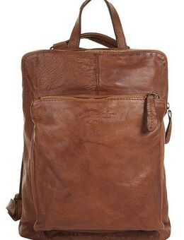 Samantha Look Cityrucksack, echt Leder, Made in Italy