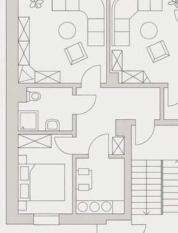 2 Zimmer für WGs, Alleinerziehende oder Paare - Wurzen