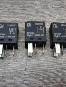 Saab 9-3 9-5 3 x Relais Arbeitsstrom 90508807 - Glonn