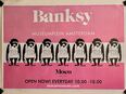 Grosses Banksy Ausstellungs Plakat Moco Laugh now Amsterdam Rar! in 50672