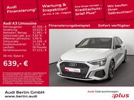 Audi A3, Limousine S line 40 TFSI qu Str, Jahr 2023 - Berlin