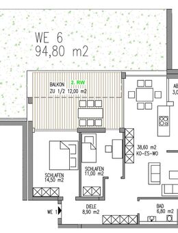 Sanierte Eigentumswohnung Schweich-Stadtmitte - Günstige KFW Darlehen + Zuschuss 24.000 EUR - Schweich