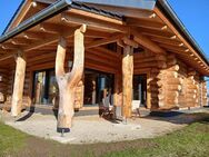 +++ Holz-Chalet mit WOW-Effekt - Alpen-Feeling in Niederbayern + 1.470 m² Grund zum AUSTOBEN +++ - Mamming
