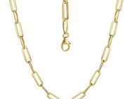 Firetti Goldkette Schmuck Geschenk Gold 585, Langankerkette, ca. 6 mm breit, Made in Germany