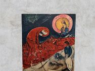 Kunstdruck auf Holz | Chagall | Die Roten Dächer | guter Zustand - Wiesbaden