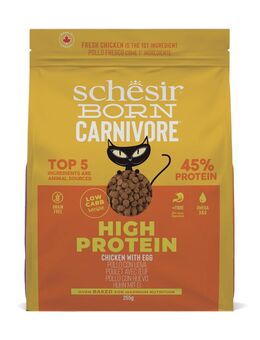 Schesir Born Carnivore High Protein Huhn mit Ei - Sparpaket: 2 x 255 g