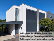 Exklusives Architektenhaus DHH in Bensberger Traumlage zwischen Schlosspark und Naturschutzgebiet - Bergisch Gladbach