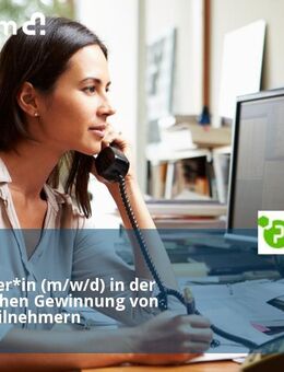 Mitarbeiter*in (m/w/d) in der telefonischen Gewinnung von Studienteilnehmern - Neuss