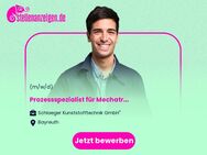 Prozessspezialist (m/w/d) für Mechatronik oder Kunststofftechnik - Bayreuth