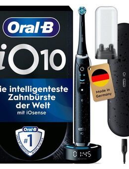 Oral-B Elektrische Zahnbürste iO Series 10 Luxe Edition, Aufsteckbürsten: 1 St., Magnet-Technologie
