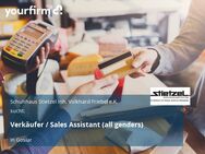 Verkäufer / Sales Assistant (all genders) - Goslar