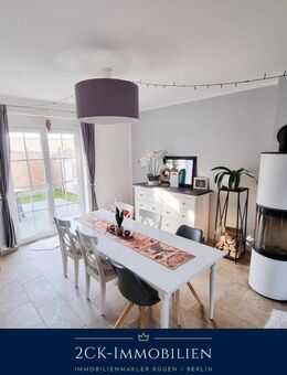 125m² DHH im Ostseebad Baabe, 5 Zimmer, Top-Ausstattung, zwei Bäder, Kamin! Seeblick inklusive! - Baabe (Ostseebad)