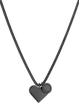 Liebeskind Berlin Kette mit Anhänger Schmuck Geschenk Edelstahl Halskette Herz, LJ-0503-N-45, LJ-0811-N-45