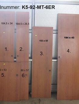 Knaus Eurostar 510 Möbeltüren 6er-Set (aus Knaus Eurostar 510 BJ92) gebr. - Schotten Zentrum