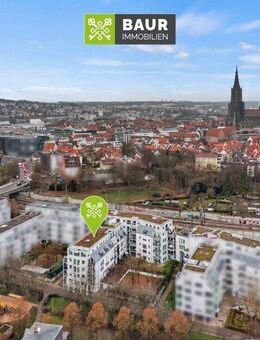 360° I Urban und Komfortabel! 3-Zimmer-Wohnung in Ulm mit TG-Stellplatz und Terrasse! - Ulm