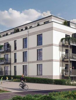 Bezugsfertige, barrierefreie Wohnung mit Terrasse und Gartenanteil - Düsseldorf
