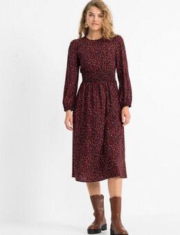 bonprix Midikleid Midikleid mit Blumenprint