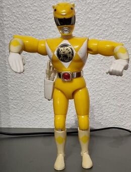 Power Rangers Figur - Yellow Ranger aus 1994 - Bandai ca. 20 cm - Essen