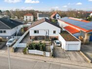 Verkauf: Stilvoll renovierter Bungalow mit 2 Einliegerwohnungen und großen Garten! - Heuchelheim (Frankenthal)